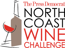 The little logo for the Press Democrat North Coast Wine Challenge